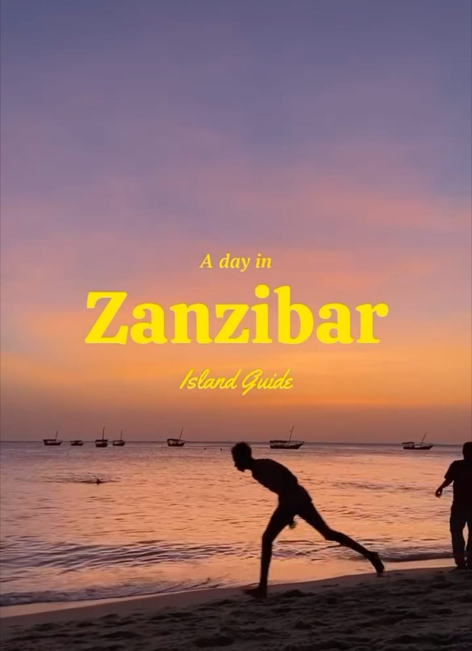 GUIDE BELOW

📍 Zanzibar
Location: Zanzibar, Tanzania - an island on the coast of East Africa, steeped in centuries of Swahili culture and heritage

📌Must-See Spots:

Stone Town: Dive into the labyrinthine alleys of Stone Town, a UNESCO World Heritage Site, where ancient buildings whisper tales of bygone eras.

Nungwi Beach: Bask in the golden sands of Nungwi Beach, renowned for its crystalline waters and vibrant coral reefs.

Paje: Feel the laid-back vibe of Paje, where endless stretches of be