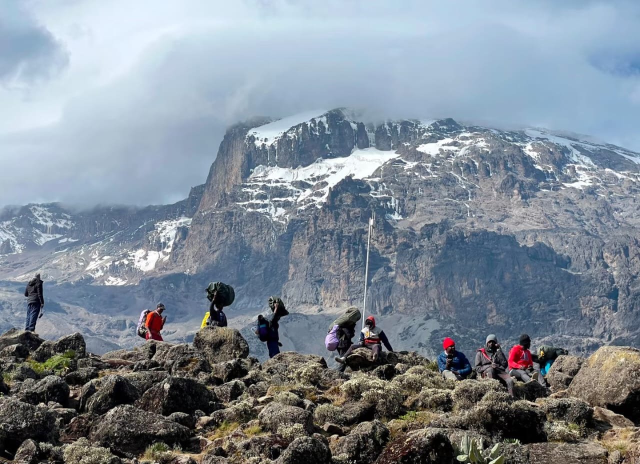Climbing Kilimanjaro with us